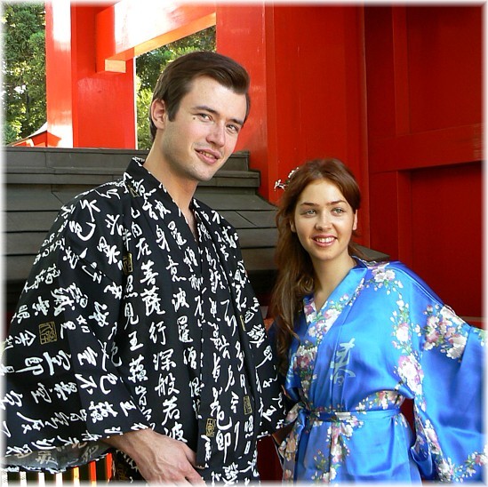 японские кимоно - стильная одежда для дома
