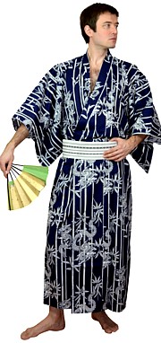 японская традиционная мужская юката