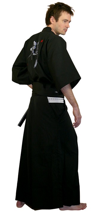хакама и кимоно, пояс оби