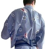Японский пояс оби для мужских кимоно