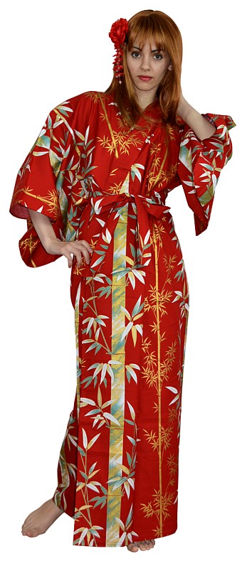 японская традиционная одежда - юката (кимоно из хлопка)