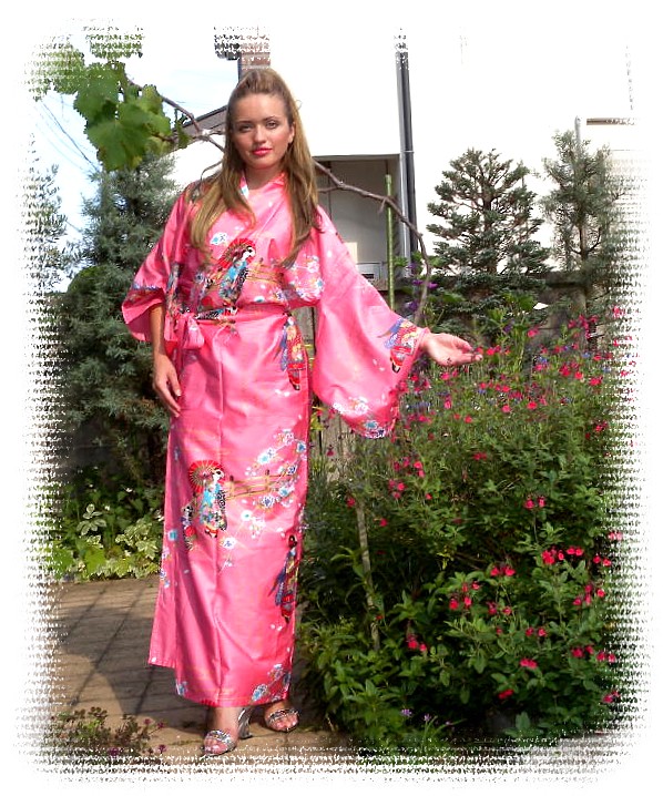 японское кимоно из хлопка в интернет-магазине Blue Japan