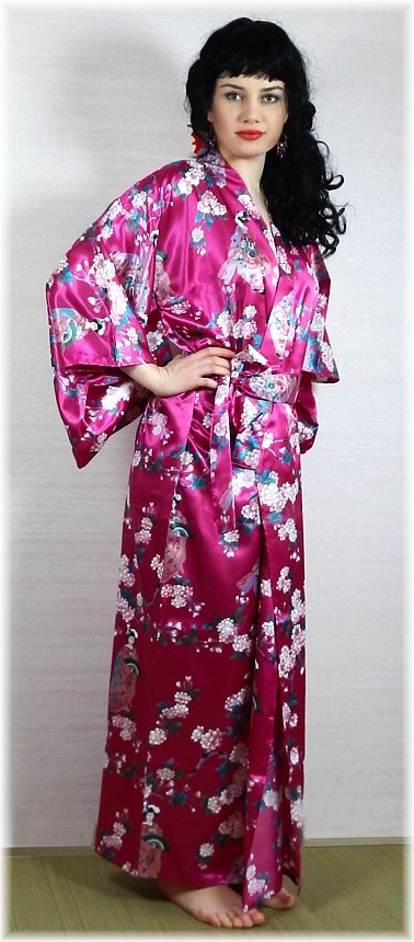 женский халат-кимоно