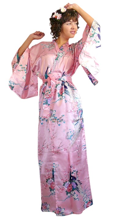 настоящее японское кимоно - красивая одежда для дома