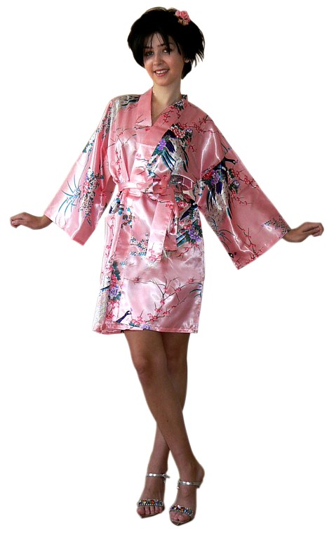 халатик-кимоно мини, сделано в Японии