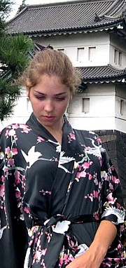 японское шелковое кимоно ИМАРИ