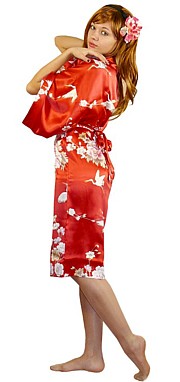 халатик-кимоно шелковый