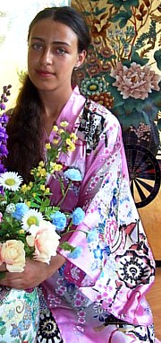 халат-кимоно из шелка, сделано в японии