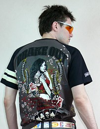 мужская японская дизайнерская футболка, сделано в Японии