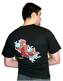 мужская японская дизайнерская футболка, сделано в Японии